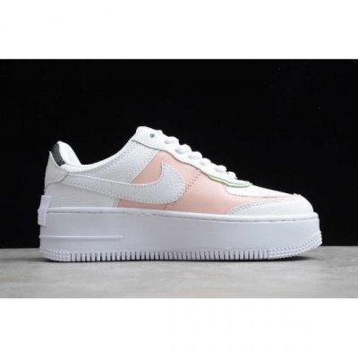 Nike Bayan Air Force 1 Shadow Gri / Pembe / Yeşil Kaykay Ayakkabı Türkiye - 8IQLTKJZ